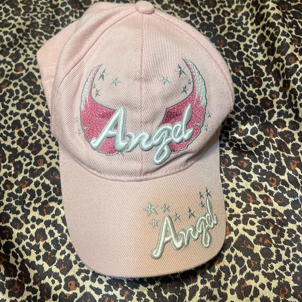 Y2k Angel Embroidered Baseball Cap